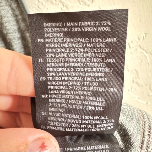 Gray and Orange Sports Bra - Picture 5 of 7